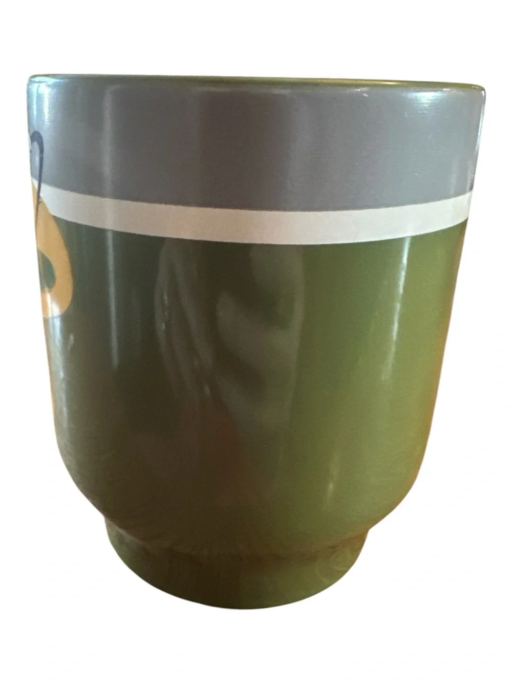 Disney Store Goofy “Gwarsh! Did I Do That?” Coffee Tea Mug 20oz Green